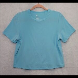 All in Motion Light Blue Short Sleeve Tee